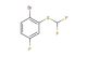 (2-bromo-5-fluorophenyl)(difluoromethyl)sulfane
