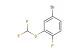 (5-bromo-2-fluorophenyl)(difluoromethyl)sulfane