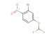 (3-bromo-4-nitrophenyl)(difluoromethyl)sulfane