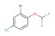 2-bromo-4-chloro-1-(difluoromethoxy)benzene