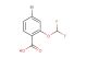 4-bromo-2-(difluoromethoxy)benzoic acid