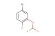4-bromo-2-(difluoromethoxy)-1-fluorobenzene