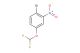 1-bromo-4-(difluoromethoxy)-2-nitrobenzene