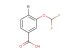 4-bromo-3-(difluoromethoxy)benzoic acid
