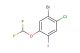 1-bromo-2-chloro-5-(difluoromethoxy)-4-iodobenzene