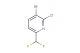 3-bromo-2-chloro-6-(difluoromethyl)pyridine