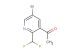 1-(5-bromo-2-(difluoromethyl)pyridin-3-yl)ethanone
