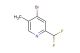 4-bromo-2-(difluoromethyl)-5-methylpyridine