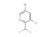 5-bromo-3-chloro-2-(difluoromethyl)pyridine