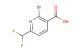 2-bromo-6-(difluoromethyl)nicotinic acid