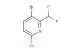 3-bromo-6-chloro-2-(difluoromethyl)pyridine