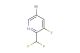5-bromo-2-(difluoromethyl)-3-fluoropyridine