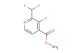 methyl 2-(difluoromethyl)-3-fluoroisonicotinate
