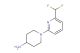 1-(6-(difluoromethyl)pyridin-2-yl)piperidin-4-amine