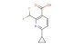 6-cyclopropyl-2-(difluoromethyl)nicotinic acid