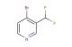 4-bromo-3-(difluoromethyl)pyridine