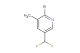 2-bromo-5-(difluoromethyl)-3-methylpyridine