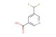 5-(difluoromethyl)nicotinic acid