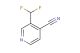 3-(difluoromethyl)isonicotinonitrile