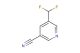 5-(difluoromethyl)nicotinonitrile