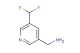 (5-(difluoromethyl)pyridin-3-yl)methanamine