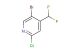 5-bromo-2-chloro-4-(difluoromethyl)pyridine