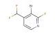 3-bromo-4-(difluoromethyl)-2-fluoropyridine