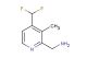(4-(difluoromethyl)-3-methylpyridin-2-yl)methanamine