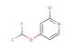 2-chloro-4-(difluoromethoxy)pyridine