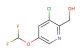 (3-chloro-5-(difluoromethoxy)pyridin-2-yl)methanol