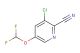 3-chloro-5-(difluoromethoxy)picolinonitrile