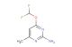 4-(difluoromethoxy)-6-methylpyrimidin-2-amine