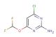 4-chloro-6-(difluoromethoxy)pyrimidin-2-amine