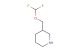 3-((difluoromethoxy)methyl)piperidine