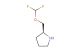 (S)-2-((difluoromethoxy)methyl)pyrrolidine
