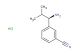 (R)-3-(1-amino-2-methylpropyl)benzonitrile hydrochloride