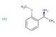 (S)-1-(2-(methylthio)phenyl)ethan-1-amine hydrochloride