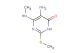5-amino-6-(methylamino)-2-(methylthio)pyrimidin-4(3H)-one