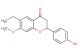 6-ethyl-2-(4-hydroxyphenyl)-7-methoxychroman-4-one