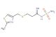 3-(((2-methylthiazol-4-yl)methyl)thio)-N-sulfamoylpropanimidamide