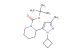2-(2-cyclobutyl-5-methyl-2H-pyrazol-3-yl)-piperidine-1-carboxylic acid tert-butyl ester