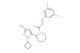 1-[2-(2-cyclobutyl-5-methyl-2H-pyrazol-3-yl)-piperidin-1-yl]-3-(3,5-dichloro-phenyl)-propan-1-one