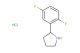 2-(2,5-difluorophenyl)pyrrolidine hydrochloride