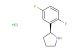 (S)-2-(2,5-difluorophenyl)pyrrolidine hydrochloride