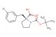 (S)-2-(3-bromobenzyl)-1-(tert-butoxycarbonyl)pyrrolidine-2-carboxylic acid