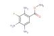methyl 2,4,5-triamino-3-fluorobenzoate