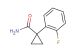1-(2-fluorophenyl)cyclopropane-1-carboxamide