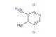 2,5-dichloro-4-methylpyridine-3-carbonitrile