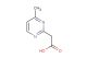 (4-methylpyrimidin-2-yl)acetic acid