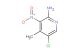 2-amino-5-chloro-3-nitro-4-picoline